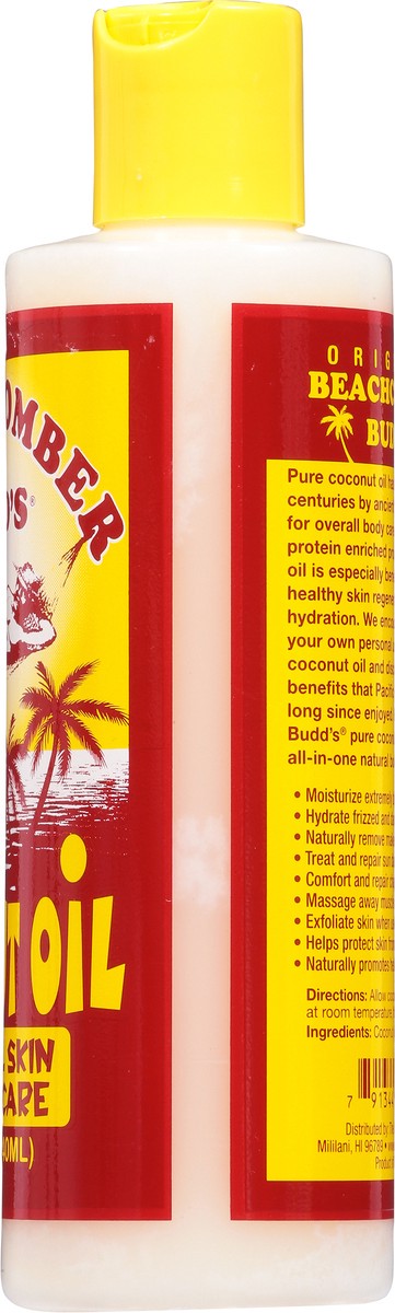 slide 7 of 9, Beachcomber Budd's Beachcomber Budd Unscented Coconut Oil - 8 Oz, 8 oz