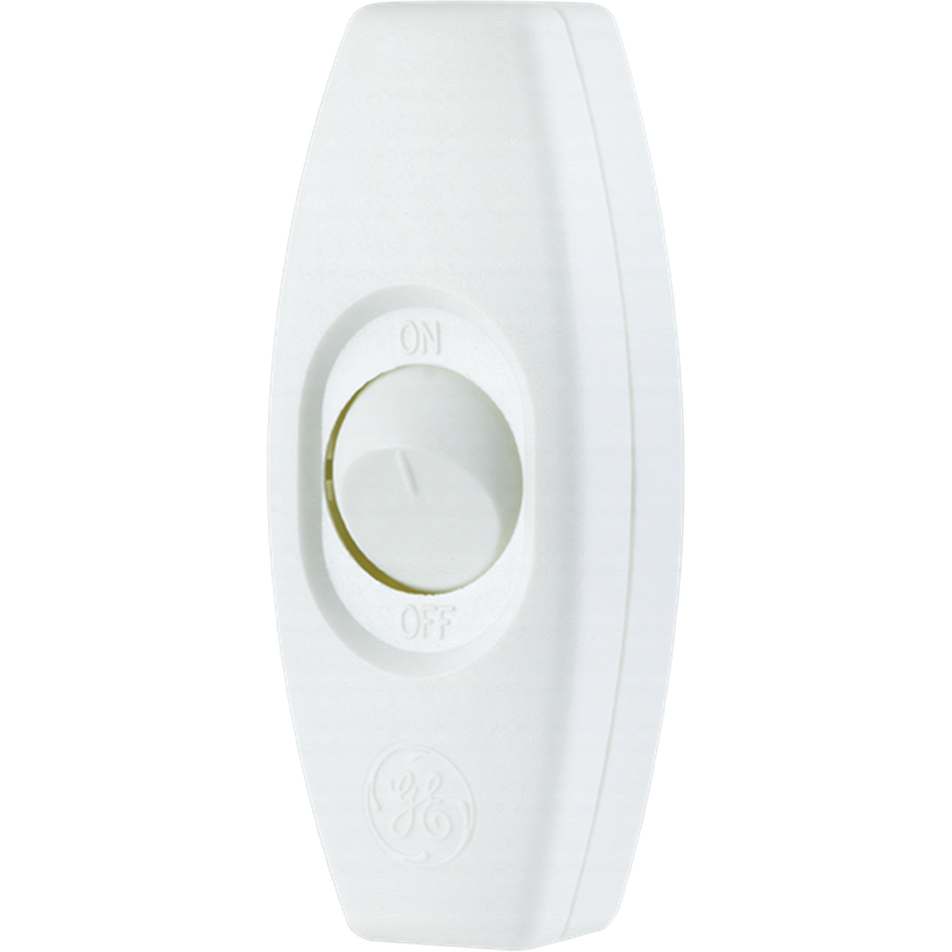 slide 1 of 1, GE Single Pole Cord Switch, White, 1 ct