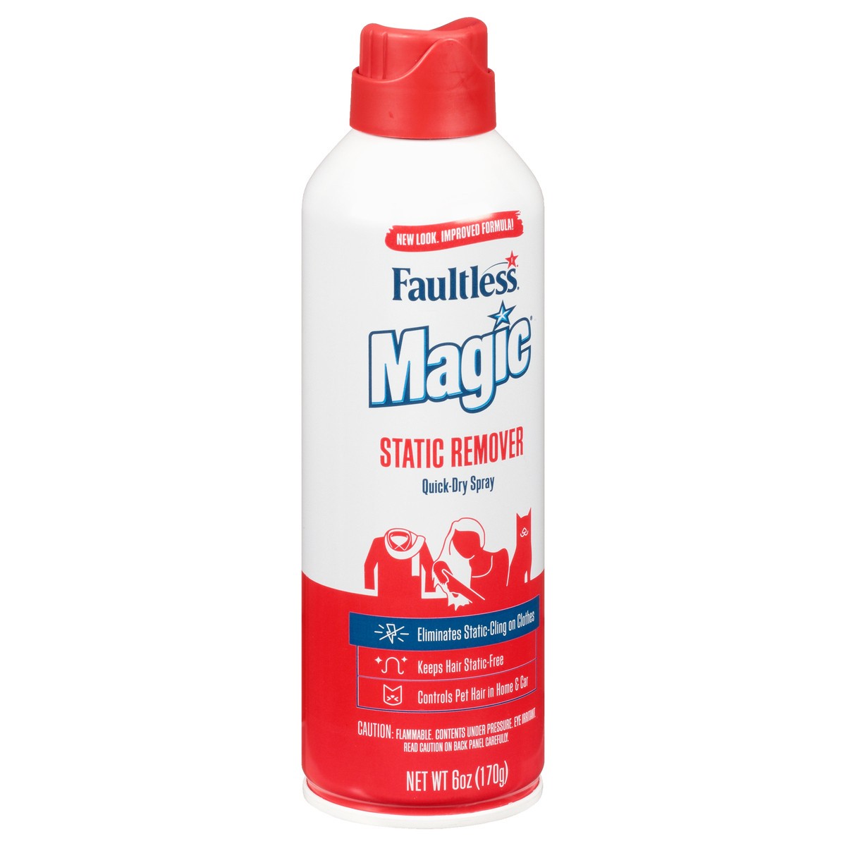 slide 8 of 12, Faultless Magic Static Remover 6 oz, 6 oz