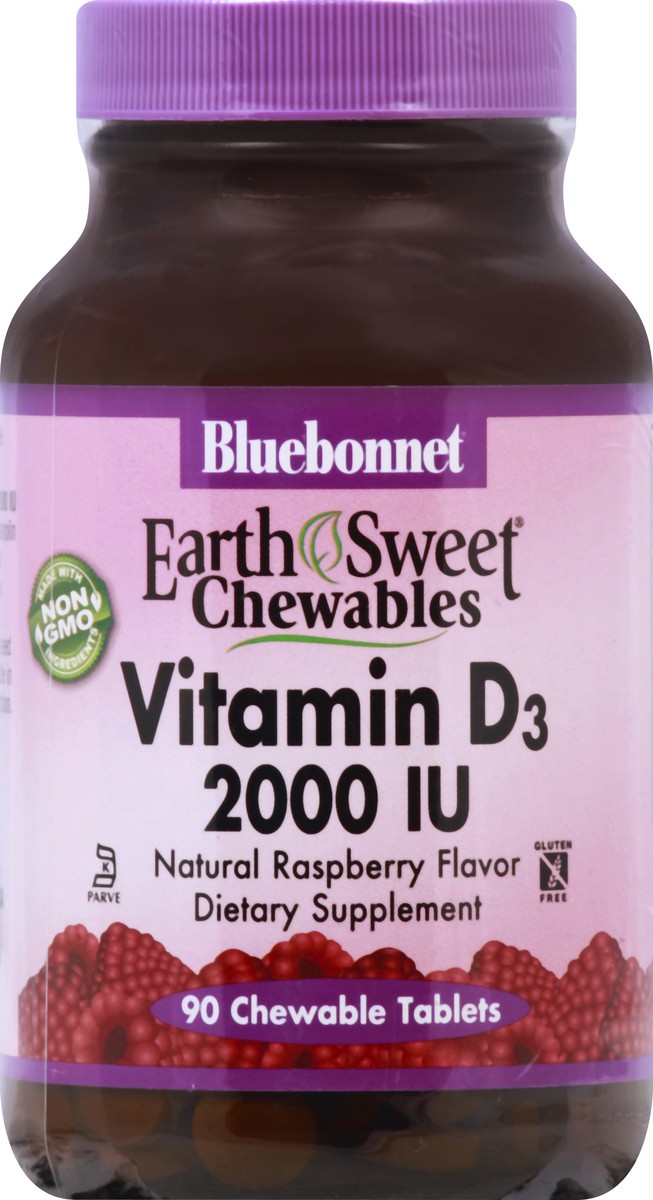 slide 1 of 1, Bluebonnet Nutrition Vitamin D3 90 ea, 90 ct