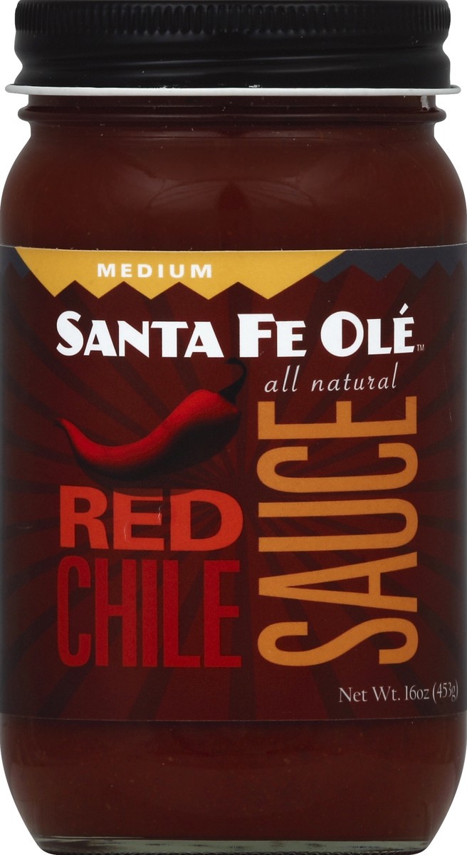 slide 2 of 2, Santa Fe Ole Red Chile Sauce, 18 oz