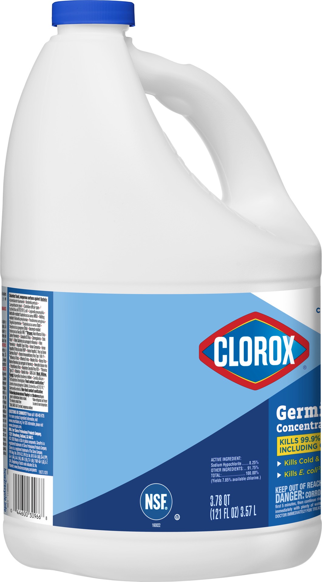 slide 2 of 5, CloroxPro™ Clorox Germicidal Bleach, Concentrated, 121 Ounce Bottle, 121 fl oz