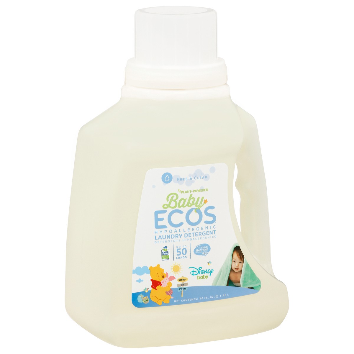 slide 7 of 12, Ecos Baby Free & Clear Laundry Detergent 50 fl oz, 50 fl oz