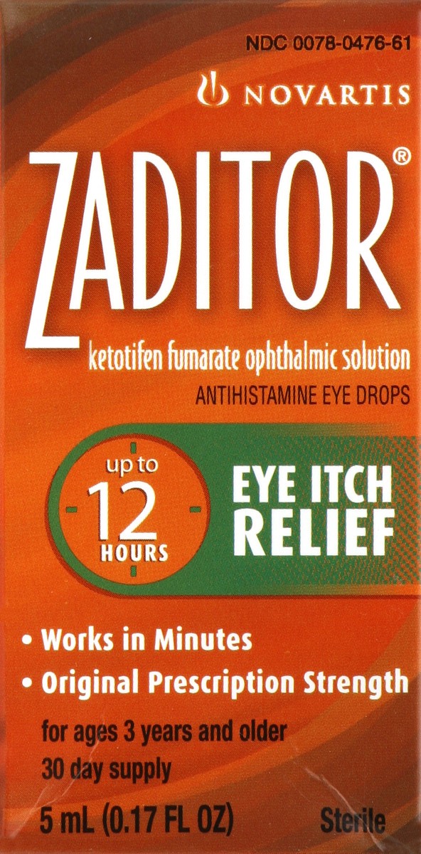 slide 2 of 6, Zaditor Eye Itch Relief, Original Prescription Strength, 5 ml