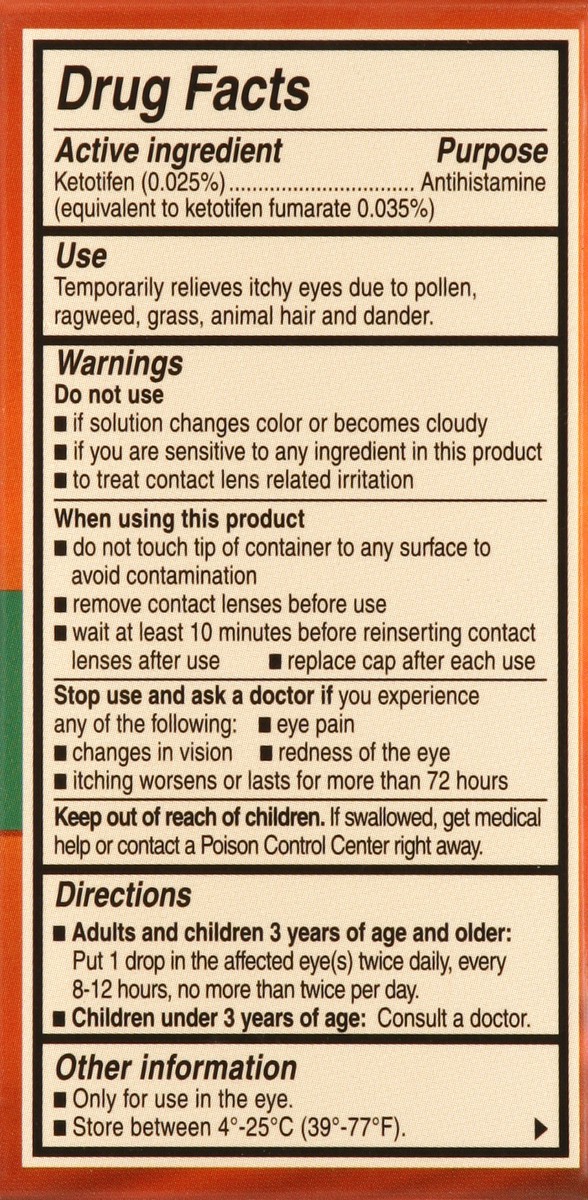 slide 3 of 6, Zaditor Eye Itch Relief, Original Prescription Strength, 5 ml