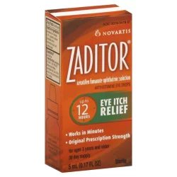 Zaditor Eye Itch Relief, Original Prescription Strength