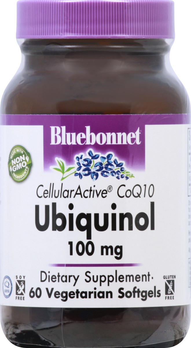 slide 3 of 10, Bluebonnet Nutrition Ubiquinol 60 ea, 60 ct