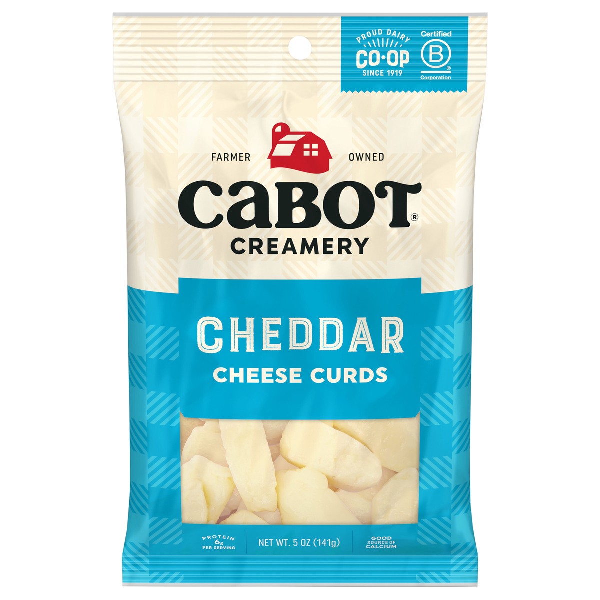 slide 1 of 5, Cabot Creamery Classic Cheddar Cheese Curds, 5 oz, 5 oz