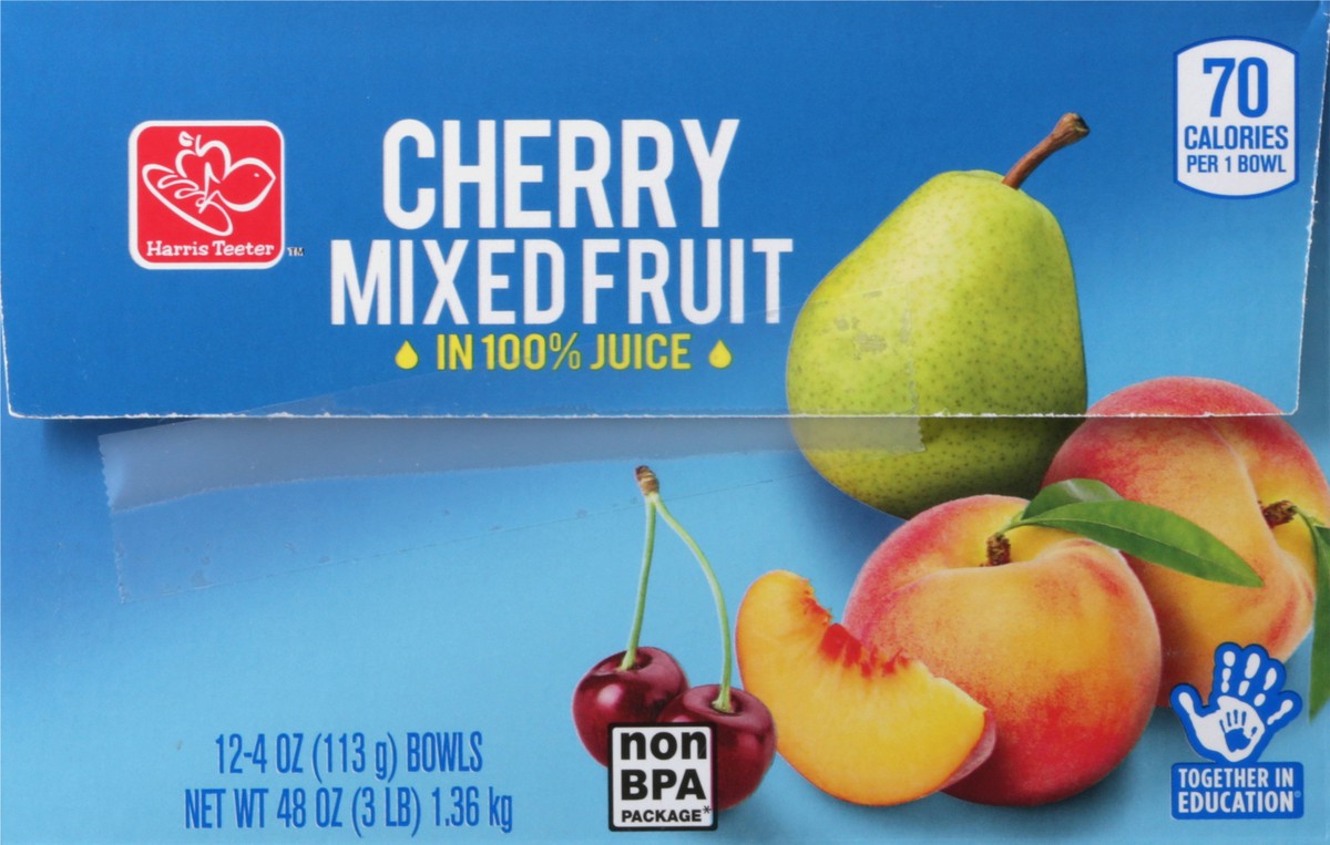 slide 7 of 13, Harris Teeter Mixed Cherrry Frt Cup, 12 ct