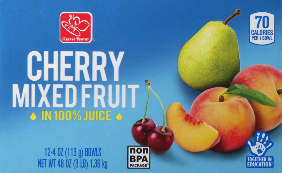 slide 8 of 13, Harris Teeter Mixed Cherrry Frt Cup, 12 ct