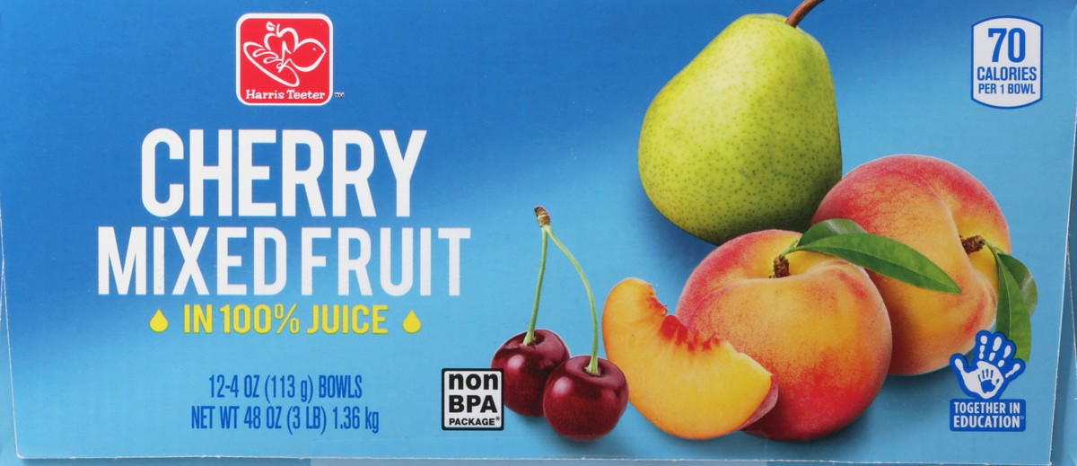 slide 4 of 13, Harris Teeter Mixed Cherrry Frt Cup, 12 ct