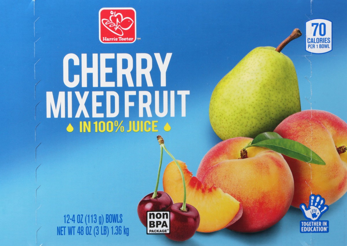slide 3 of 13, Harris Teeter Mixed Cherrry Frt Cup, 12 ct
