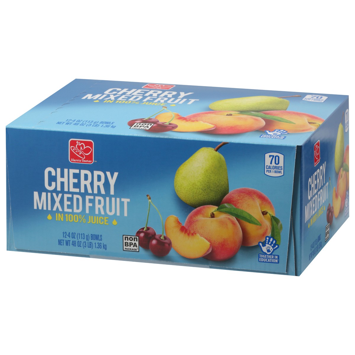 slide 2 of 13, Harris Teeter Mixed Cherrry Frt Cup, 12 ct