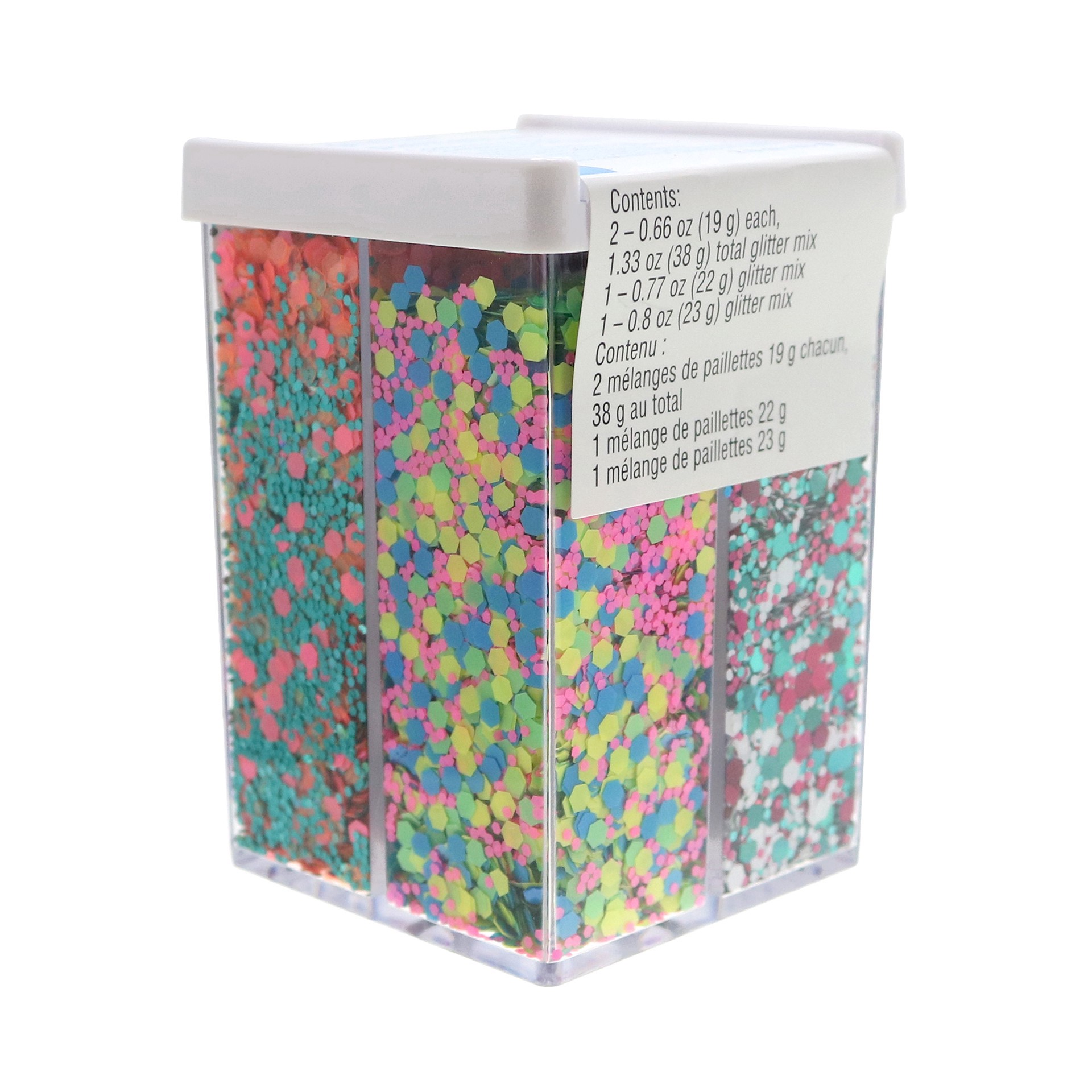 slide 4 of 4, Confetti Glitter Set By Creatology, 2.9 oz