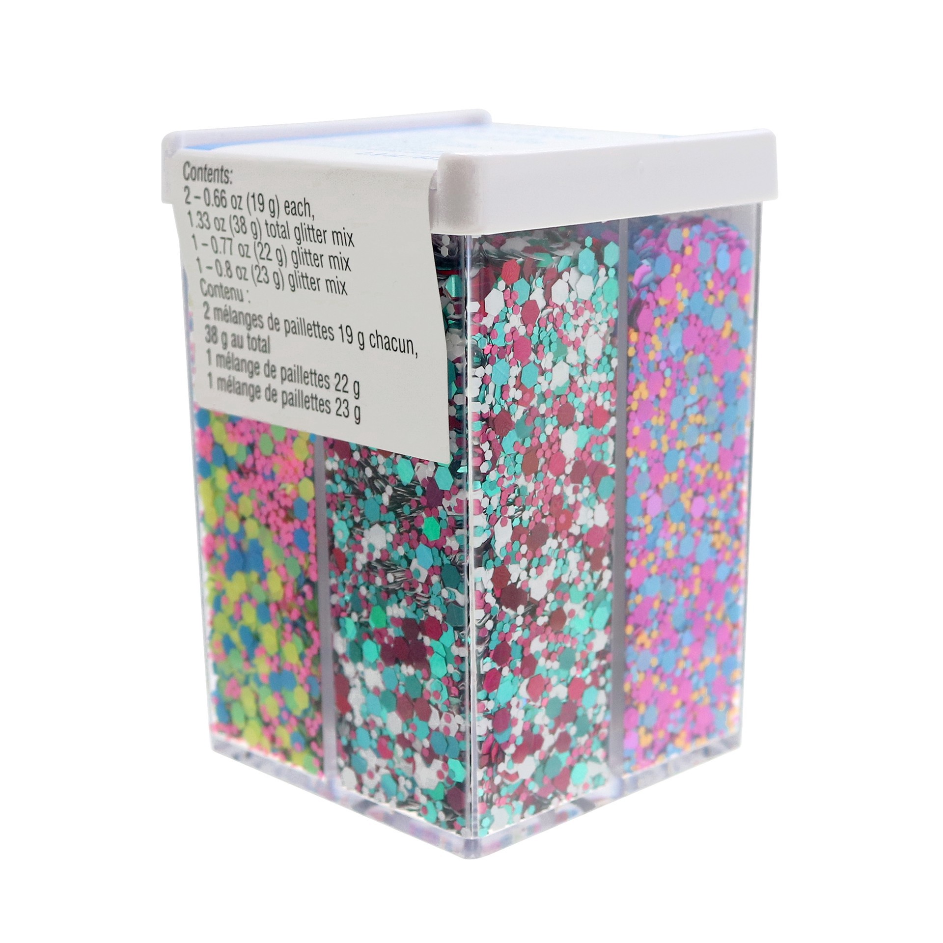 slide 2 of 4, Confetti Glitter Set By Creatology, 2.9 oz