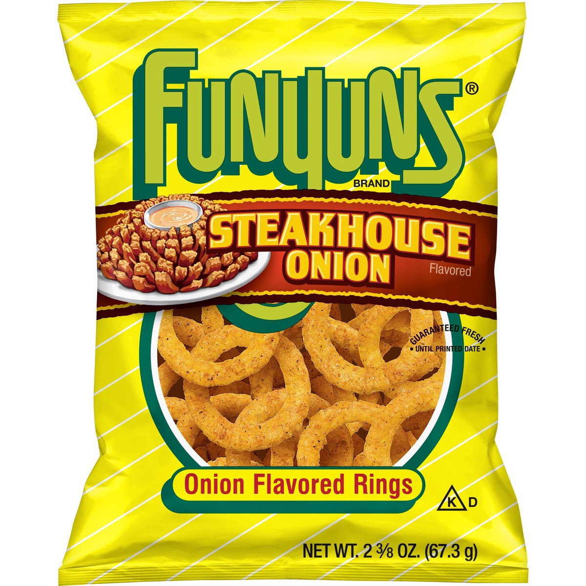 slide 2 of 6, Funyuns Potato Crisps, 2.38 oz