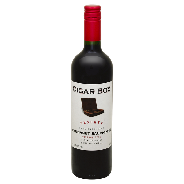 slide 1 of 1, Cigar Box Cabernet Sauv, 750 ml