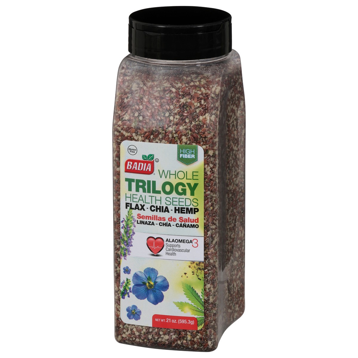slide 3 of 4, Badia Whole Trilogy Health Seeds 21 oz, 21 oz