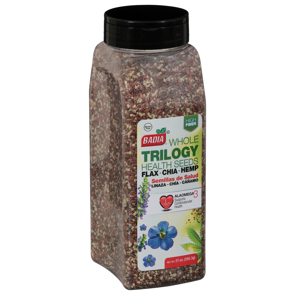 slide 2 of 4, Badia Whole Trilogy Health Seeds 21 oz, 21 oz