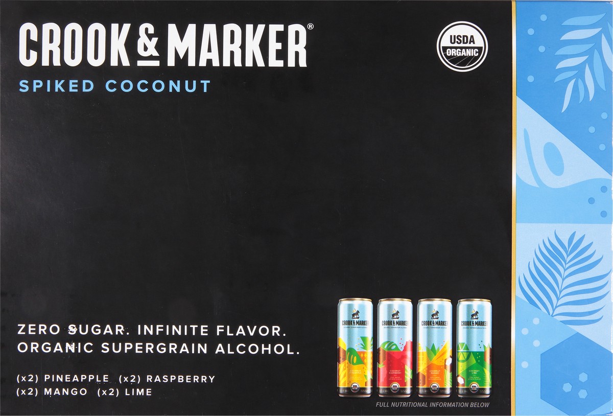 slide 10 of 14, Crook & Marker Spiked & Sparkling Coconut, 1 ct