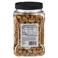 slide 3 of 5, Meijer Unsalted Whole Roasted Cashews, 26 oz