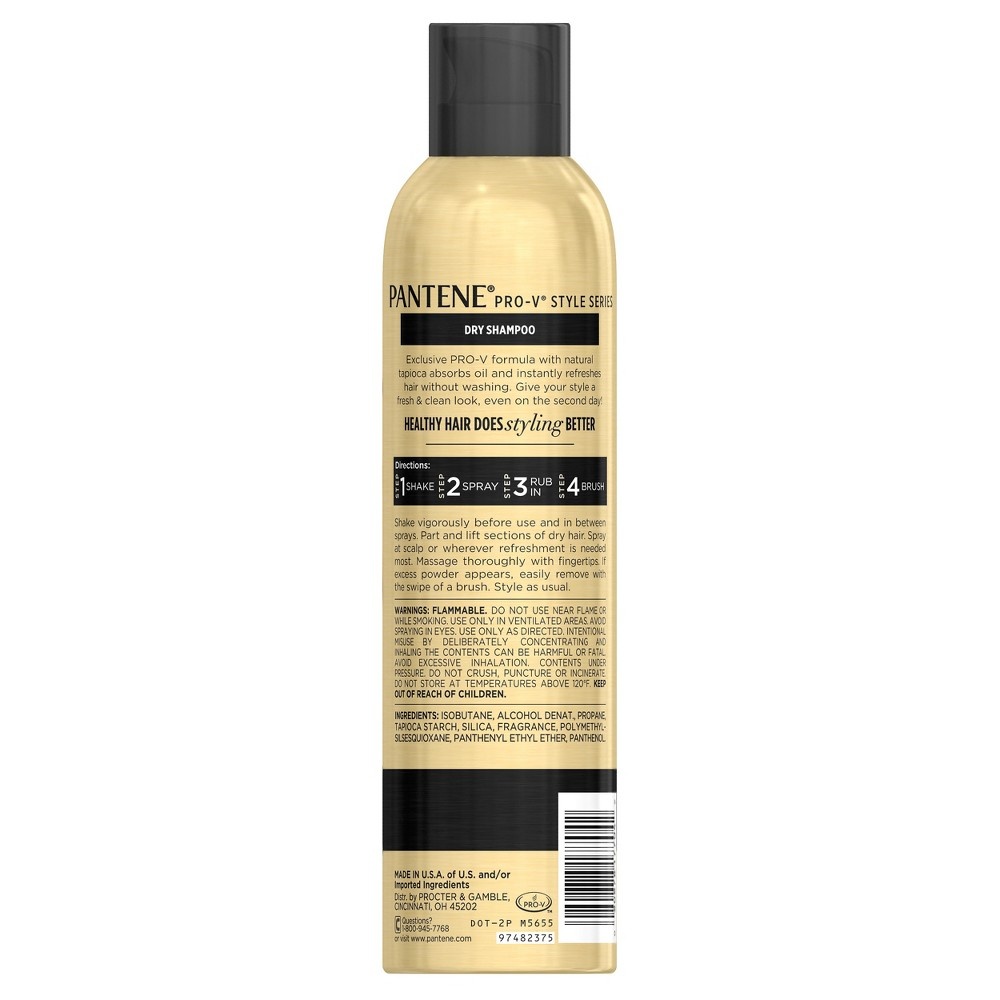 slide 5 of 5, Pantene Pro-V Blowout Extend Dry Shampoo, 4.9 oz