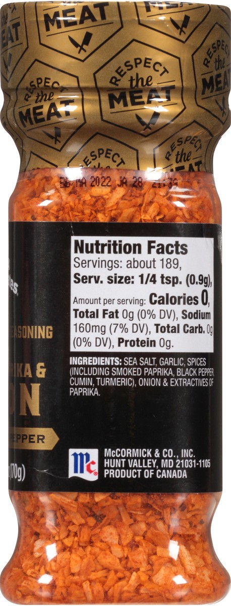 slide 2 of 7, McCormick Grill Mates Smoked Paprika & Onion Seasoning, 6.03 oz, 6.03 oz