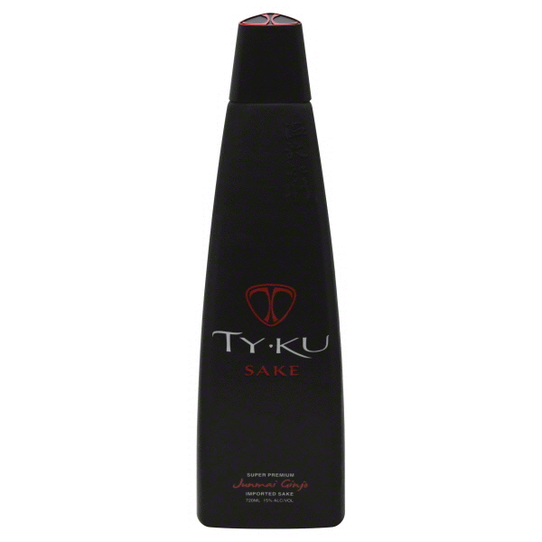 slide 1 of 1, TYKU Junmai Ginjo Sake (Black), 720 ml