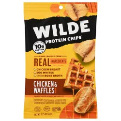 Wilde Chicken & Waffles Flavor Protein Chips 2.25 oz