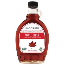 Made With Dark Grade A Maple Syrup