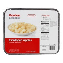 slide 1 of 1, Gordon Choice Escalloped Apples, 80 oz