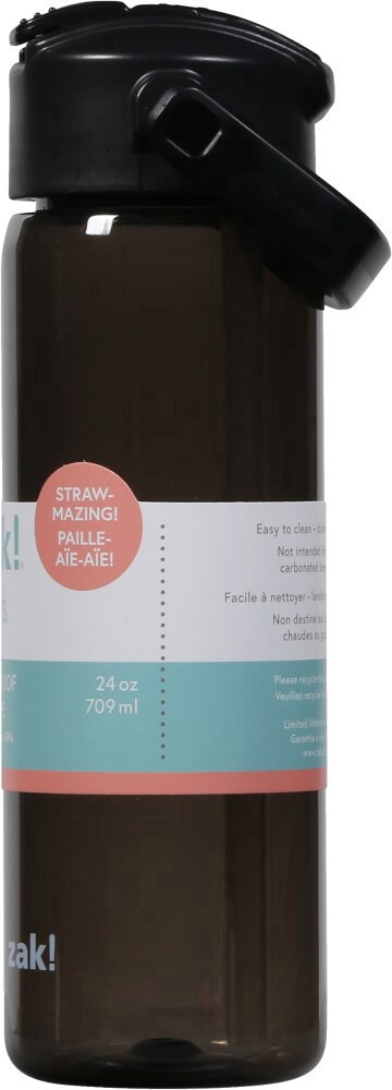 slide 3 of 6, Ebony 24oz Dp Liberty Manual Straw Bottle - Each, 1 ct