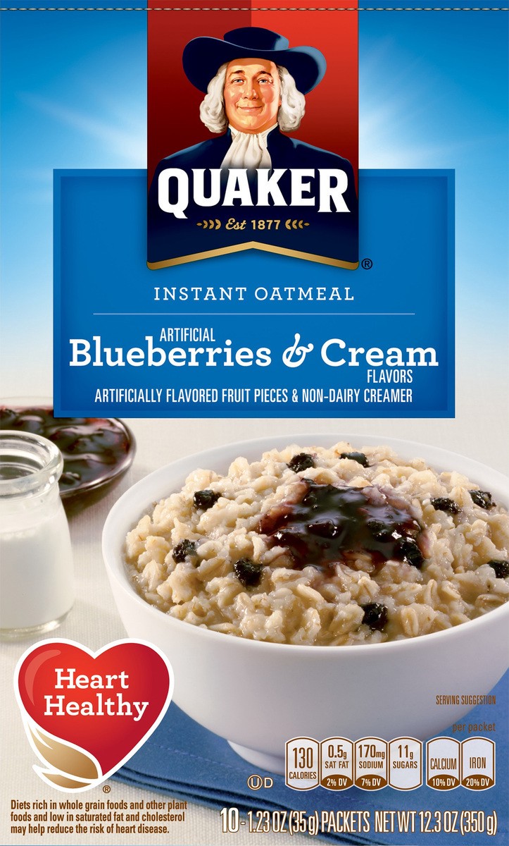 slide 4 of 6, Quaker Oatmeal, 10 ct