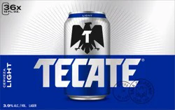Tecate Light Mexican Lager Beer, 36 Pack, 12 fl oz Cans
