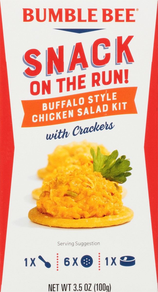 slide 5 of 13, Bumble Bee Buffalo Style Chicken Salad Kit with Crackers 3.5 oz, 3.5 oz