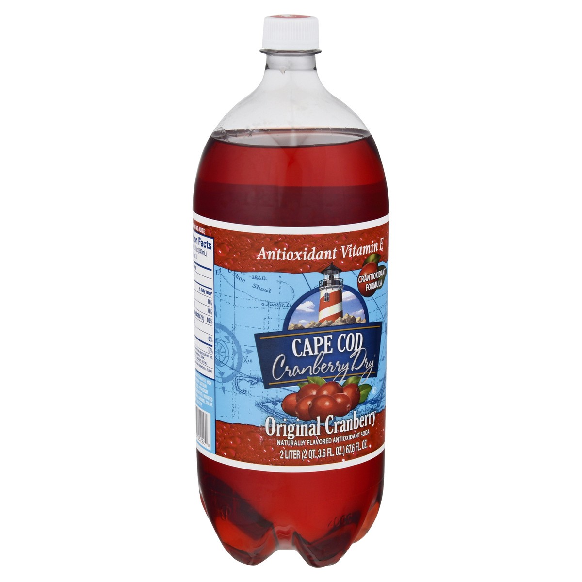 slide 12 of 13, Cape Cod Cranberry Dry Original Cranberry Soda - 2 liter, 2 liter