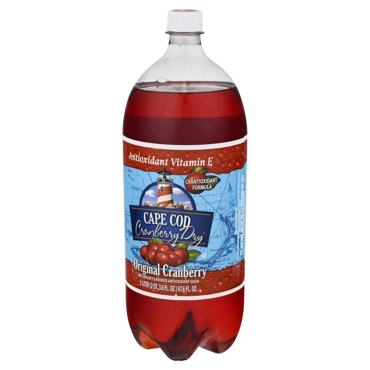 slide 11 of 13, Cape Cod Cranberry Dry Original Cranberry Soda - 2 liter, 2 liter