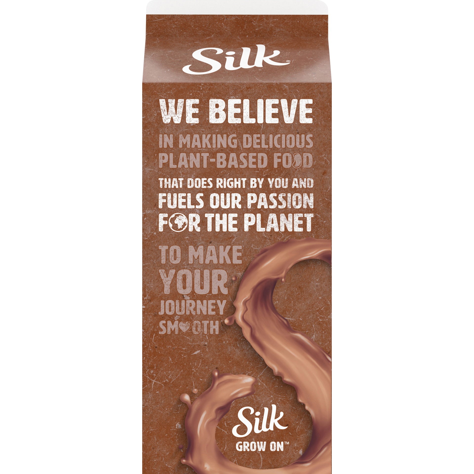 slide 4 of 7, Silk Chocolate Soy Milk, Half Gallon, 64 fl oz