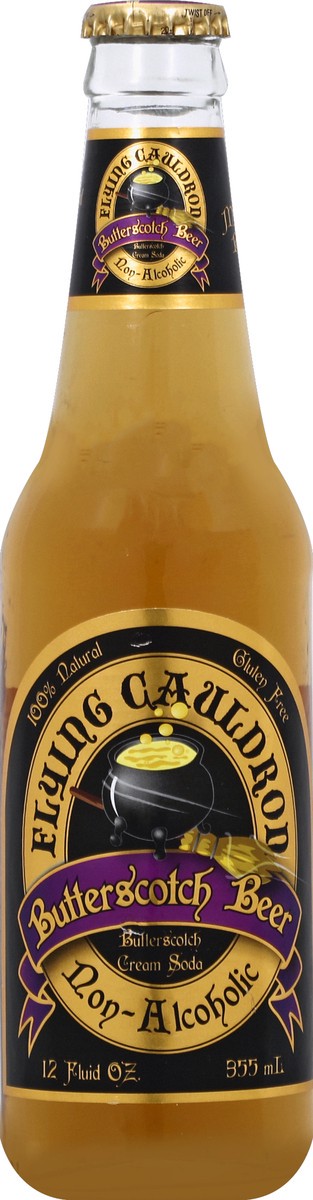 slide 2 of 4, Reed's Butterscotch Beer, Cream Soda, Non-Alcoholic, 12 oz