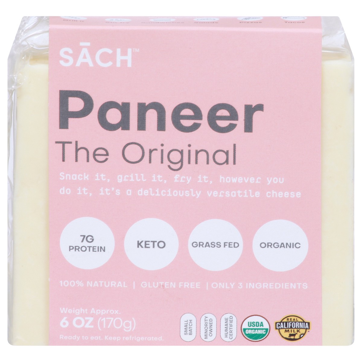 slide 1 of 9, Sach The Original Paneer 6 oz, 6 oz