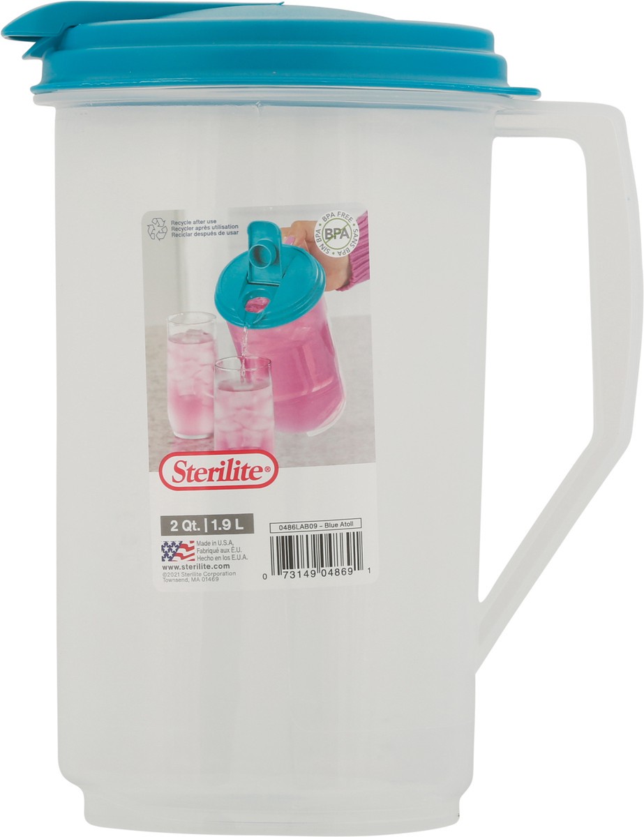 slide 8 of 9, Sterilite 2 Quart Pitcher 1 ea, 1 ct