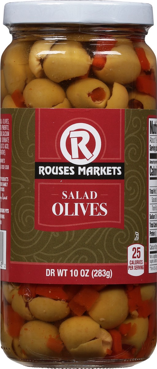 slide 9 of 11, Rouses Markets Rous Salad Olive, 10 oz