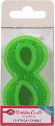 Betty Crocker Premium Numeral Candle
