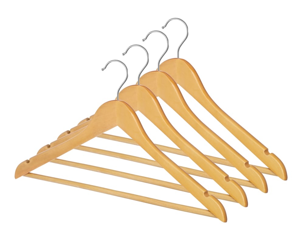 slide 1 of 1, Whitmor Set of 4 Suit Hangers 1 ea, 1 ct