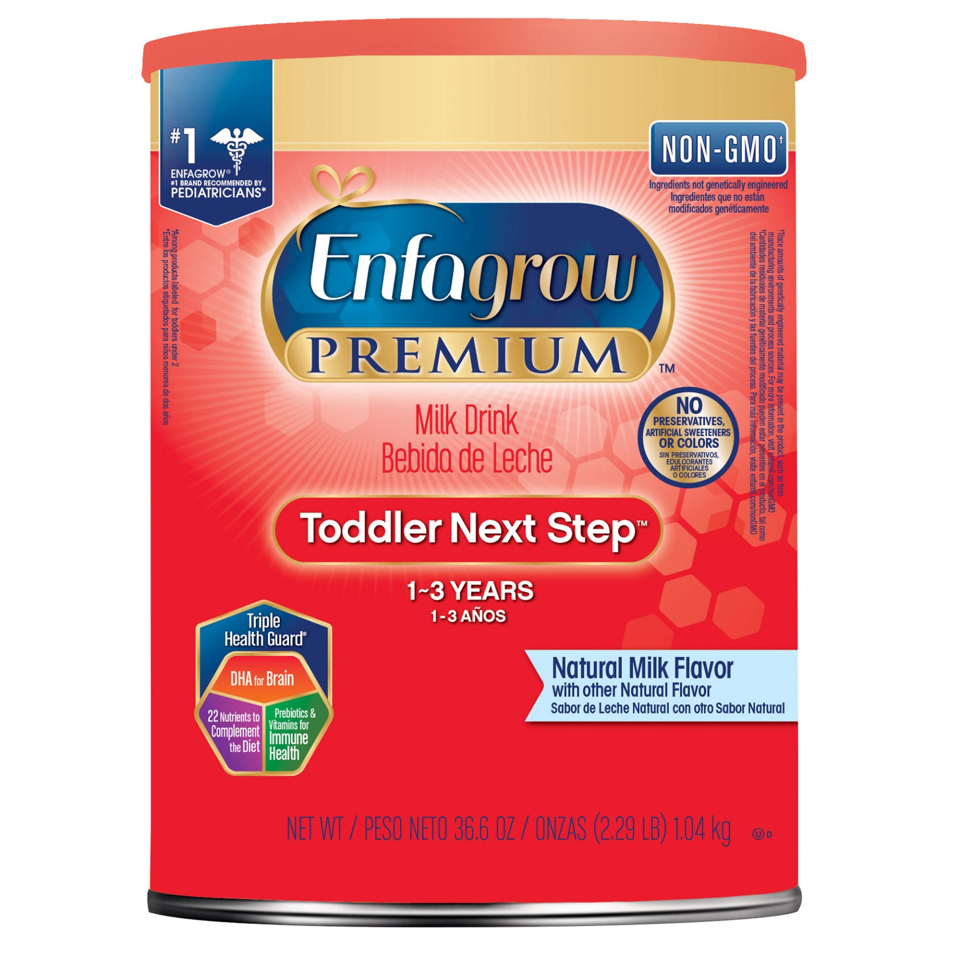 slide 1 of 1, Enfamil Enfagrow Toddler Next Step Non-GMO Milk Formula, 