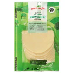 Giant Eagle Sliced Provolone Cheese
