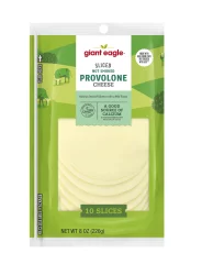 Giant Eagle Sliced Provolone Cheese