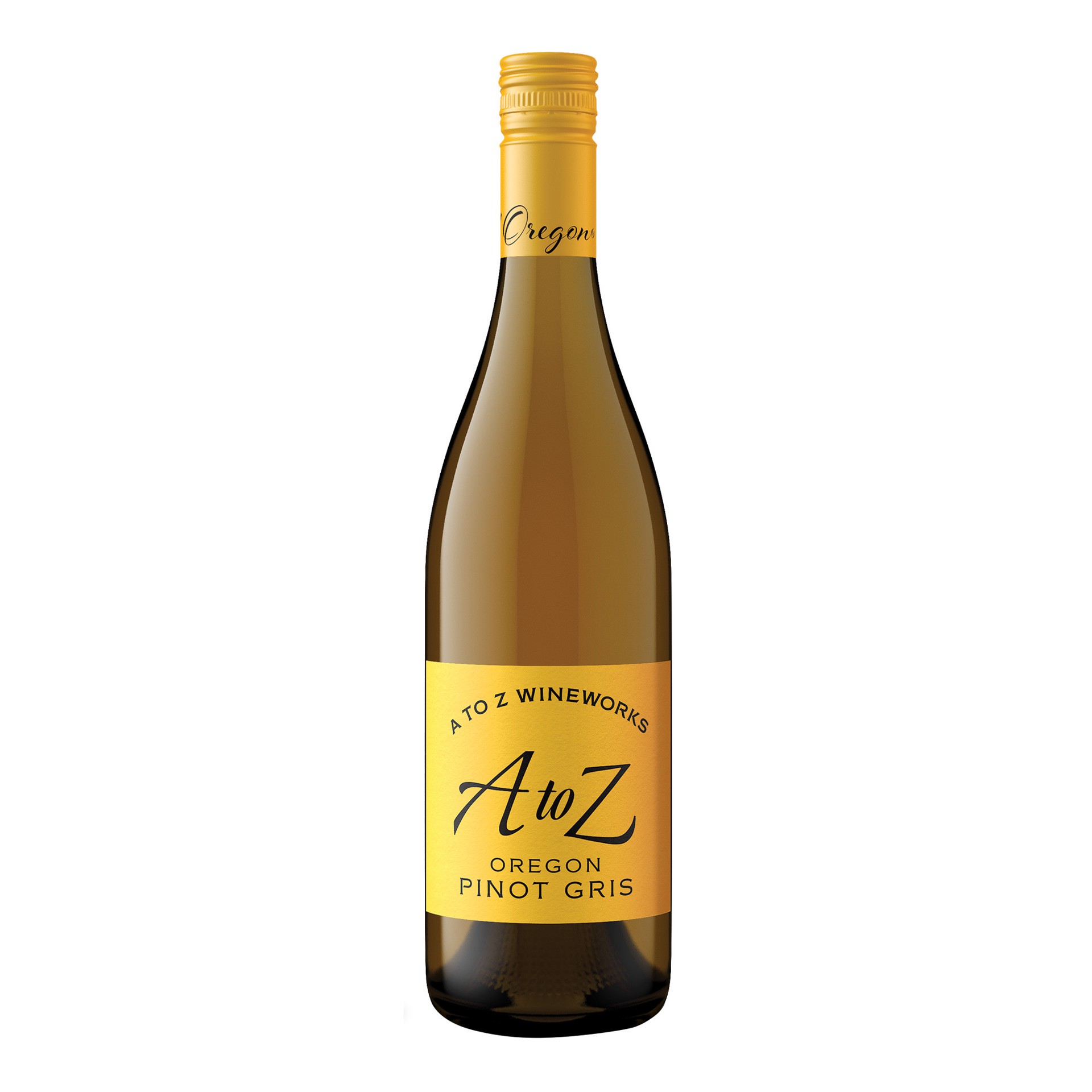 slide 1 of 4, A to Z Wineworks Oregon Pinot Gris, White Wine, 750 mL Bottle, 750 ml