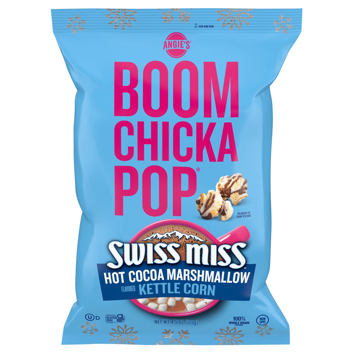 slide 1 of 5, Angie's BOOMCHICKAPOP Hot Cocoa Marshmallow Flavored Kettle Corn Popcorn, 4.5 oz., 4.5 oz