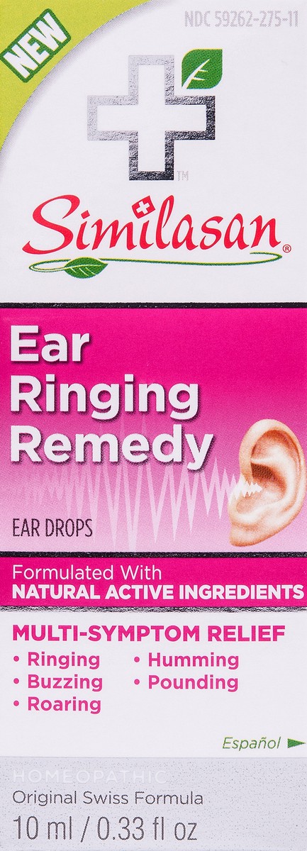 slide 1 of 5, Similasan Ear Ringing Remedy, 0.33 fl oz
